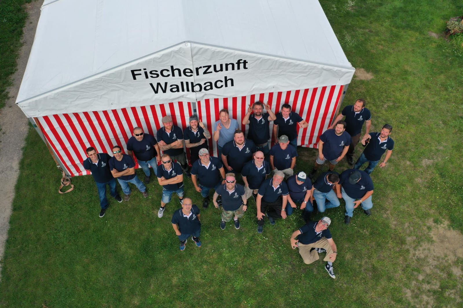 Die Fischerzunft aus der Vogelperspektive