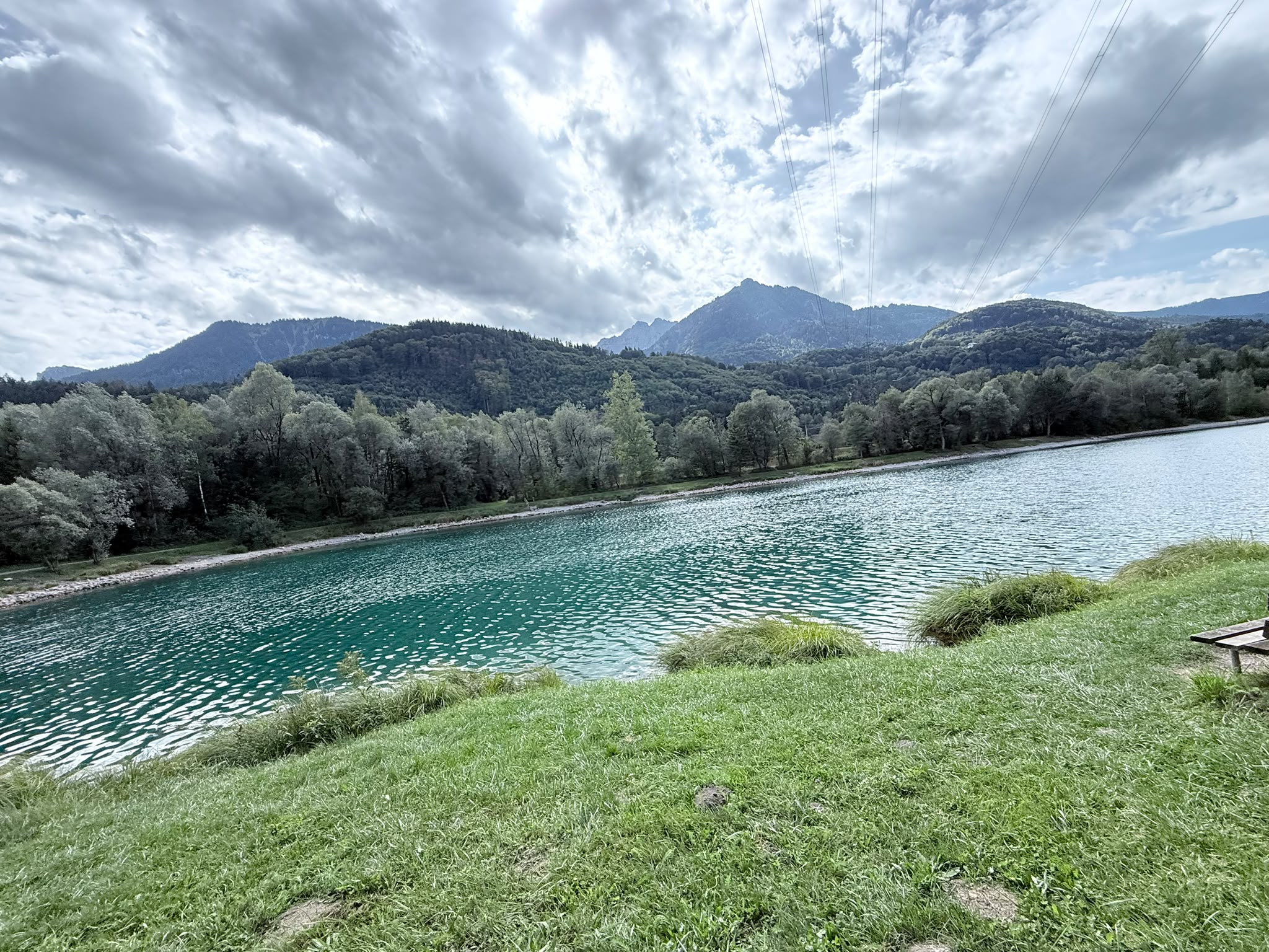 Ein See wie gemalt